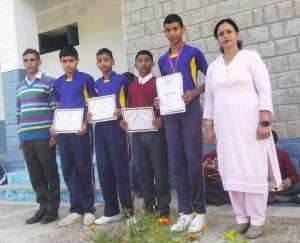Kunihar_Student_of_Nagar_Singhawan_School_selected_for_state_level_sports_competition