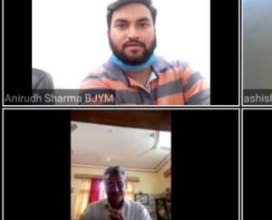 बिलासपुर भाजपा की बैठक में कोरोना वारियरों को किया सलाम