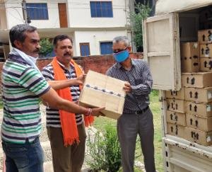 कोरोना वारियर्स के लिए सेनेटाइजर की नहीं रहेगी कमी