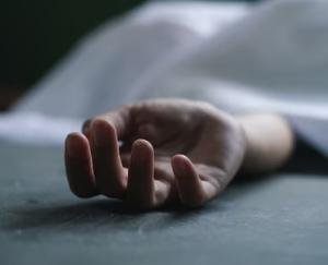 Bilaspur_Railway_company's_tipper_falls_into_Sutlej_tipper_driver_dies