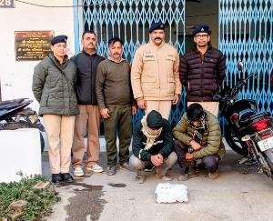 Kangra_Nurpur_police_action_2_arrested_with_717_grams_of_hashish