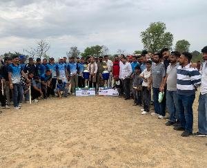 Indora: Himachal Police team became the winner in Bhogarwa Premier League.