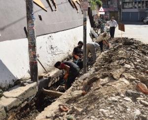 विकास संबंधी निर्माण कार्य आरंभ होने से 786 श्रमिक हुए लाभान्वित