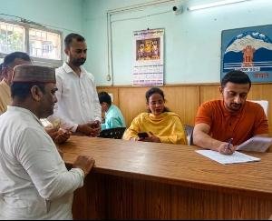 Dehra: Nomination from Ward-2's Brajeshwar Saki ground, raised important development issues