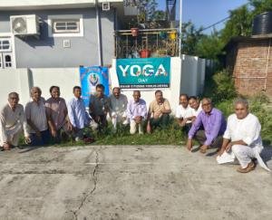 Senior Citizens' Forum Dehra celebrated International Yoga Day.