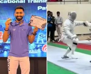 Sirmour's star shines in Thailand; fencer Vishwajeet wins a medal for the country.