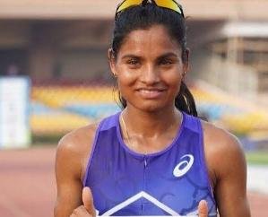 Himachal's Seema won a bronze medal at the Asian Games—India's first medal in the event in 16 years—completing the 10,000-meter race in 32:50.05 minutes.