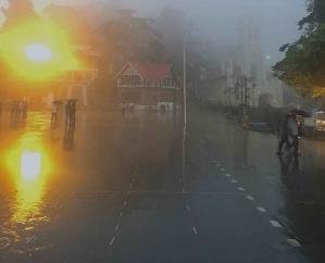 Severe weather in Himachal; alerts issued for rain, storms, and lightning.