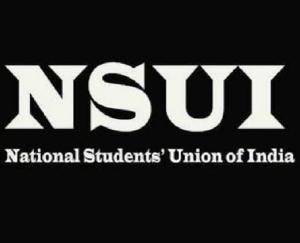 NSUI ने उठाए बिंदल के इस्तीफे पर उठाए सवाल, कहा इस्तीफा तो मुख्यमंत्री को दना चाहिए