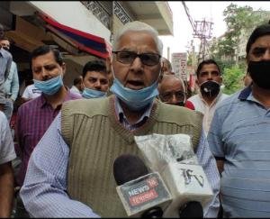 बिंदल के सहयोग में सड़को पर उतरी पंजाबी महा सभा