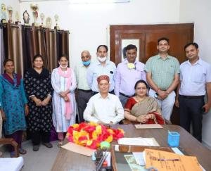 राज्य सहकारी बैंक से सीनियर मैनेजर हुई सेवा निवृत्त