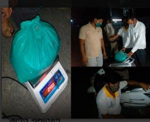 पुलिस ने 2 किलो 400 ग्राम चूरा पोस्त भूक्की की बरामद