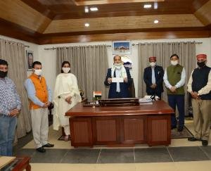 एचपी एसडीएमए कोविड-19 स्टेट डिजास्टर रिस्पाॅंस फंड में किया अंशदान