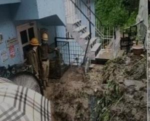 शिमला में बारिश का कहर, गिरी चार मंजिला ईमारत 