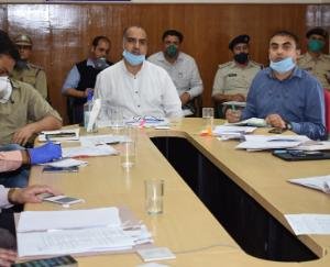 मुख्य सचिव ने वीडियो काॅन्फ्रेन्सिग के माध्यम से लिया मानूसन की तैयारियों का जायज़ा