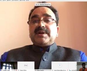 भाजपा मंडल अर्की की बैठक वीडियो कॉन्फ्रेंसिंग के माध्यम से आयोजित