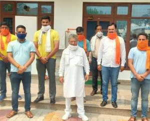 भाजयुमो बिलासपुर के नवनियुक्त पदाधिकारियों ने विधायक से की मुलाक़ात