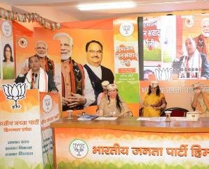 मुख्यमंत्री ने भाजपा महिला मोर्चा की वर्चुअल रैली को किया संबोधित