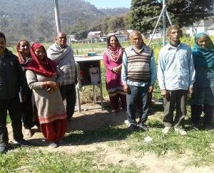 सोलर बाड़ बन्दी करवाकर दधोग गांव के 18 परिवार हुए लाभान्वित