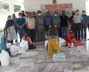 रोटरी क्लब बिलासपुर के नव नियुक्त प्रधान टीसी सैणी ने सम्भाला कार्यभार