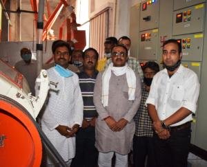 डाॅ. सैजल ने काटल का बाग में 1.50 करोड़ की लागत से किया आटा मिल का शुभारंभ 