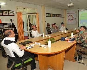 मुख्यमंत्री ने बीआरओ के वरिष्ठ अधिकारियों के साथ की बैठक