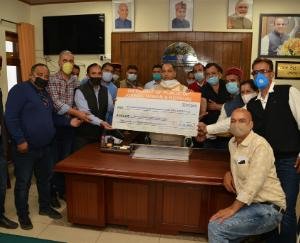 जुब्बल, नावर और कोटखाई के लोगों ने कोविड-19 फंड में किया 76 लाख रुपये का अंशदान