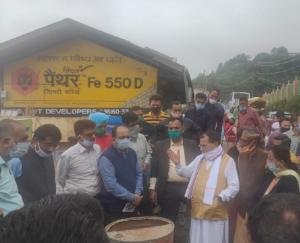 शिक्षा मंत्री ने टूटू में क्षतिग्रस्त भवन का किया निरिक्षण, अधिकारीयों को दिए आवश्यक दिशा-निर्देश