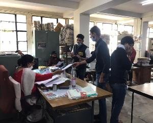 ABVP ने चलाया हस्ताक्षर अभियान