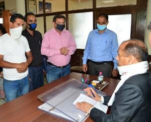 ग्रामीण विद्या उपासक राज्य संघ के प्रतिनिधिमंडल ने मुख्यमंत्री से की भेंट