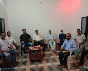 भाजपा ज्वाली मंडल ने जन कल्याणकारी योजनाओं के बारे में की चर्चा