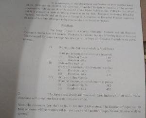 हिमाचल में महंगा सफ़र शुरू, नोटिफ़िकेशन जारी