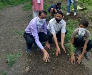भाजपा युवा मोर्चा कसौली ने रखा 1500-2000 पौधे लगाने का लक्ष्य