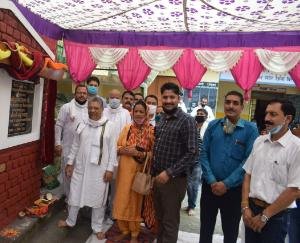 विधायक सुभाष ठाकुर ने किया विकास कार्यों का उद्घाटन व शिलान्यास