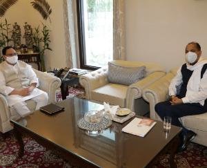 BJP राष्ट्रीय अध्यक्ष नड्डा से मिले मुख्यमंत्री, प्रदेश के कई मुद्दों पर हुई चर्चा