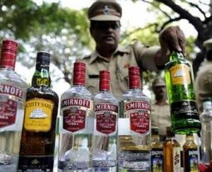 पुलिस थाना दाड़लाघाट में शराब पकड़े जाने पर एक मामला दर्ज 