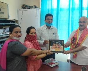 IGNOUs-new-coordinator-Professor-Virendra-Sharma-honored