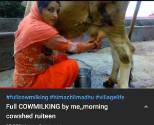 Madhu-Thakur-promoting-Himachali-culture-through-YouTube