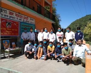 bhagat-singh-yuva-club-paid-tribute-to-mahatma-gandhi