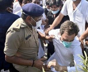 आज फिर हाथरस जाने की कोशिश करेंगे राहुल गांधी, दो दिन पहले हुआ था हंगामा