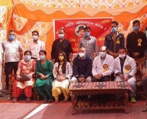 भगत सिंह युवा क्लब ने रक्तदान शिविर किया आयोजित 