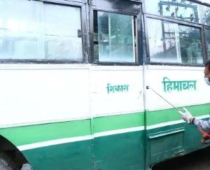 22-hrtc-buses-stranded-in-delhi-due-to-farmers-protest