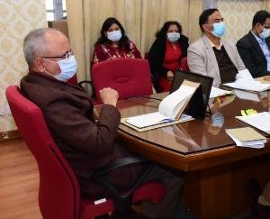 Chief Secretary chaired review meeting related to Golden Jubilee Celebrations