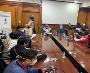 The First meeting of Committee on Farm Laws appointed by SC held today