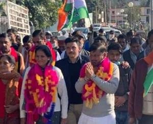 Sujanpur MC Congress-backed Veena Dhiman becomes president
