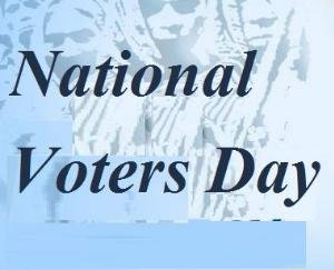 11th National Voters’ Day to be celebrated on 25th January 2021