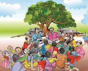 Meeting of Gram Panchayat Reform Assembly Dadlaghat held