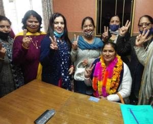 BJP occupies the post of Zilla Parishad president 