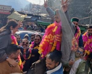 Panchayati Raj BJP occupied Rohru, Suresh Bhardwaj congratulated on victory