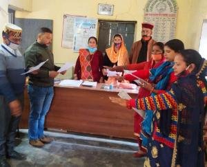 First meeting of newly elected Panchayat held in Gram Panchayat Barrel